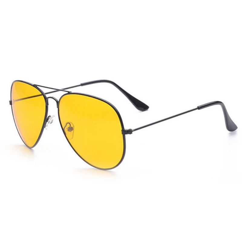 

For VW Audi BMW Honda Car Night Vision Driving Glasses Anti-Glaring Yellow Lens Driver Safety Aviator Sunglasses Eye Wear Goggle