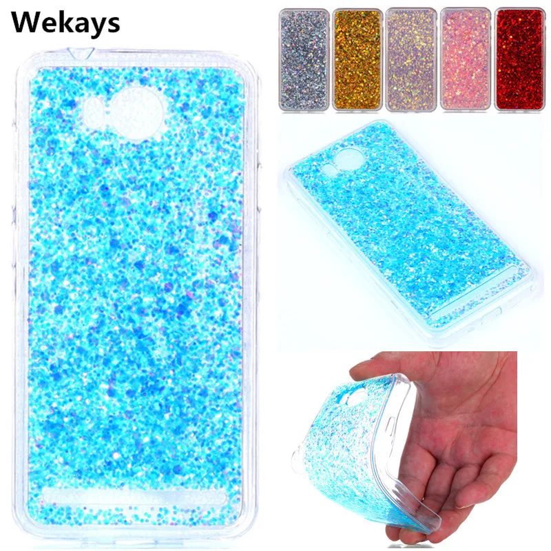 

Wekays Case For Huawei Enjoy 6 Bling Glitter Funda Cases For Coque Huawei Ascend Y3 ii Y3ii Y3 2 Y5 ii Y5ii Y5 2 Cover Case Capa