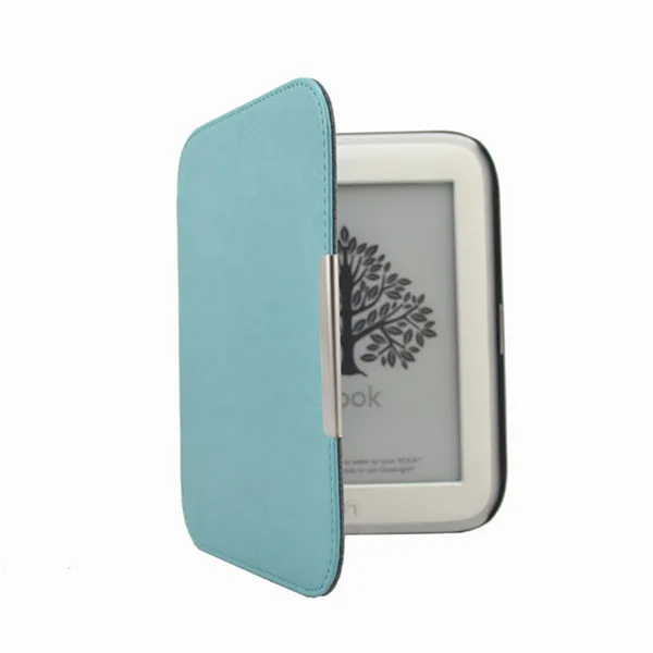 Closure PU Leather Slim Smart Cover Case For Barnes Noble Nook 4