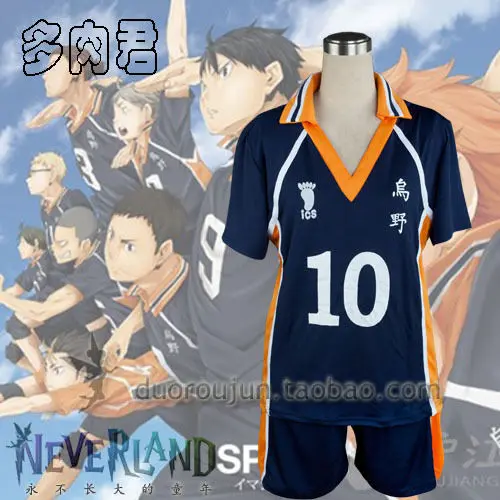 Аниме Haikyuu! No. 10 Shouyou Hinata Косплей Karasuno старшая школа|hinata cosplay|cosplay schoolhinata shouyou cosplay |
