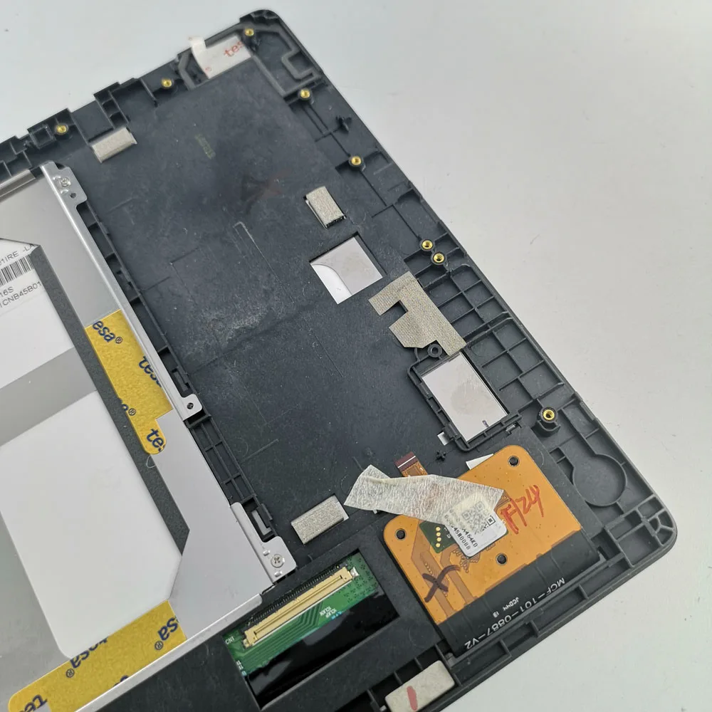 10," для lenovo IdeaTab S6000 S6000-H S6000-F планшетный ПК ЖК-дисплей и кодирующий преобразователь сенсорного экрана в сборе рамка б/у запчасти