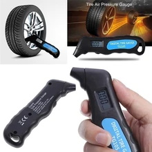 New LCD Display Digital Car Tire Tyre Air Pressure Gauge Meter Manometer Barometers Tester digital car truck air tire pressure inflator gauge lcd display dial meter vehicle tester tyre inflation gun monitoring tool