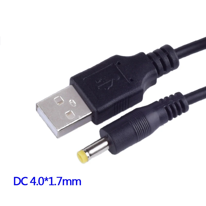 DC мощность разъем USB штекер 4,0* мм 4017 мм/DC разъем кабеля питания зарядное устройство 4,0 1,7x1,7 мм