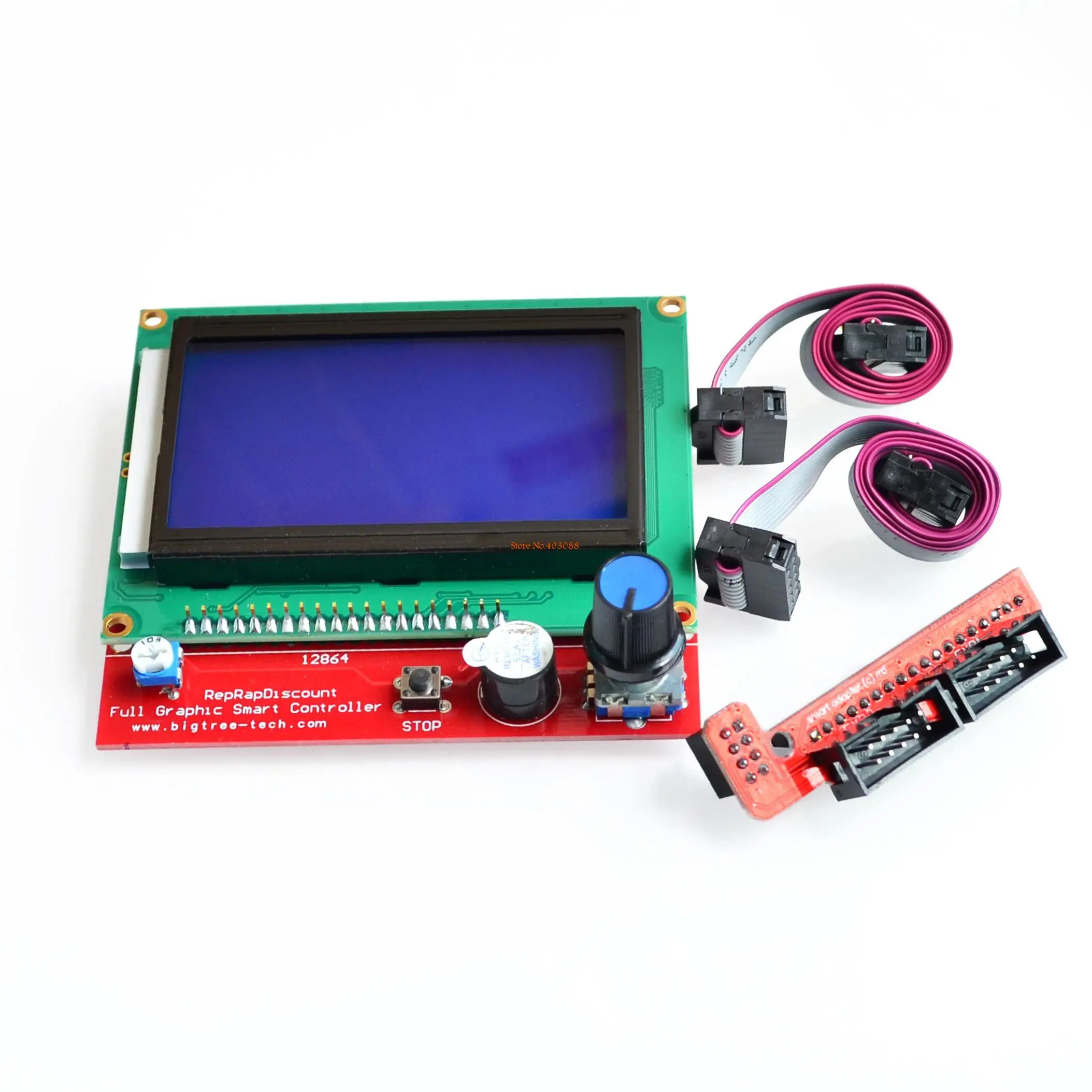 

3D printer smart controller RAMPS 1.4 LCD 12864 LCD control panel blue screen