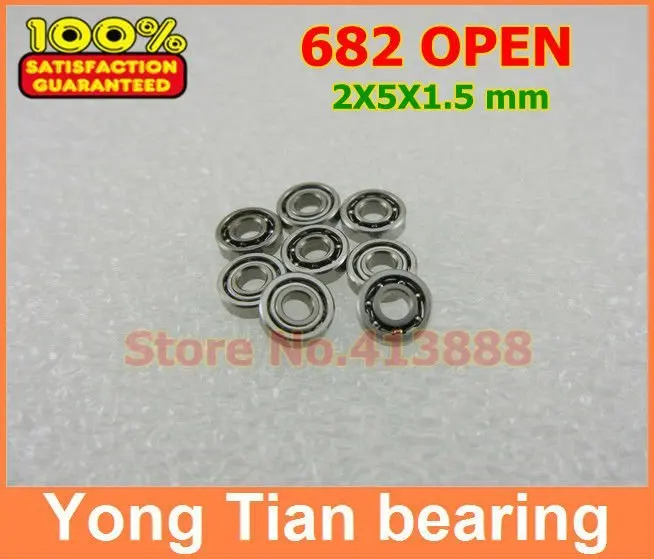BX2 MR682 UL205 UL20C L 520 682 OPEN 682K 2*5*1 5 мм|bearing bearing|bearings miniaturebearing 10 |