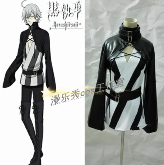 Черный Батлер цирковая змея kuroshitsuji Phantomhive Косплей Костюм Хэллоуин вечерние НКА 11