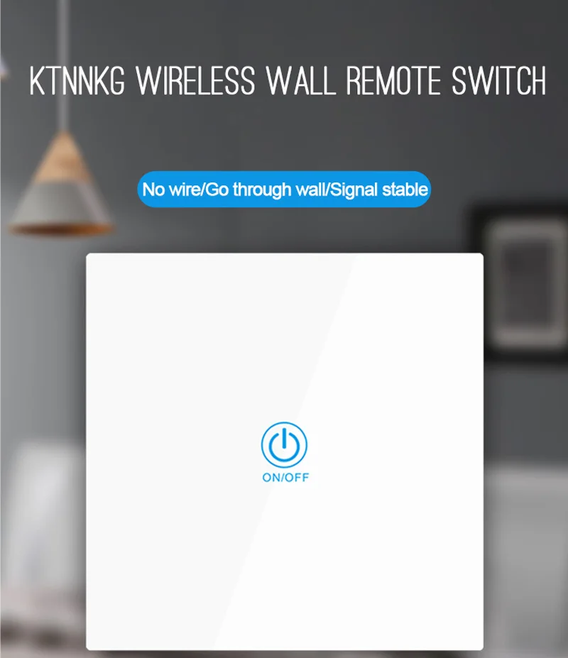 rf transmissor para hall quarto luzes teto