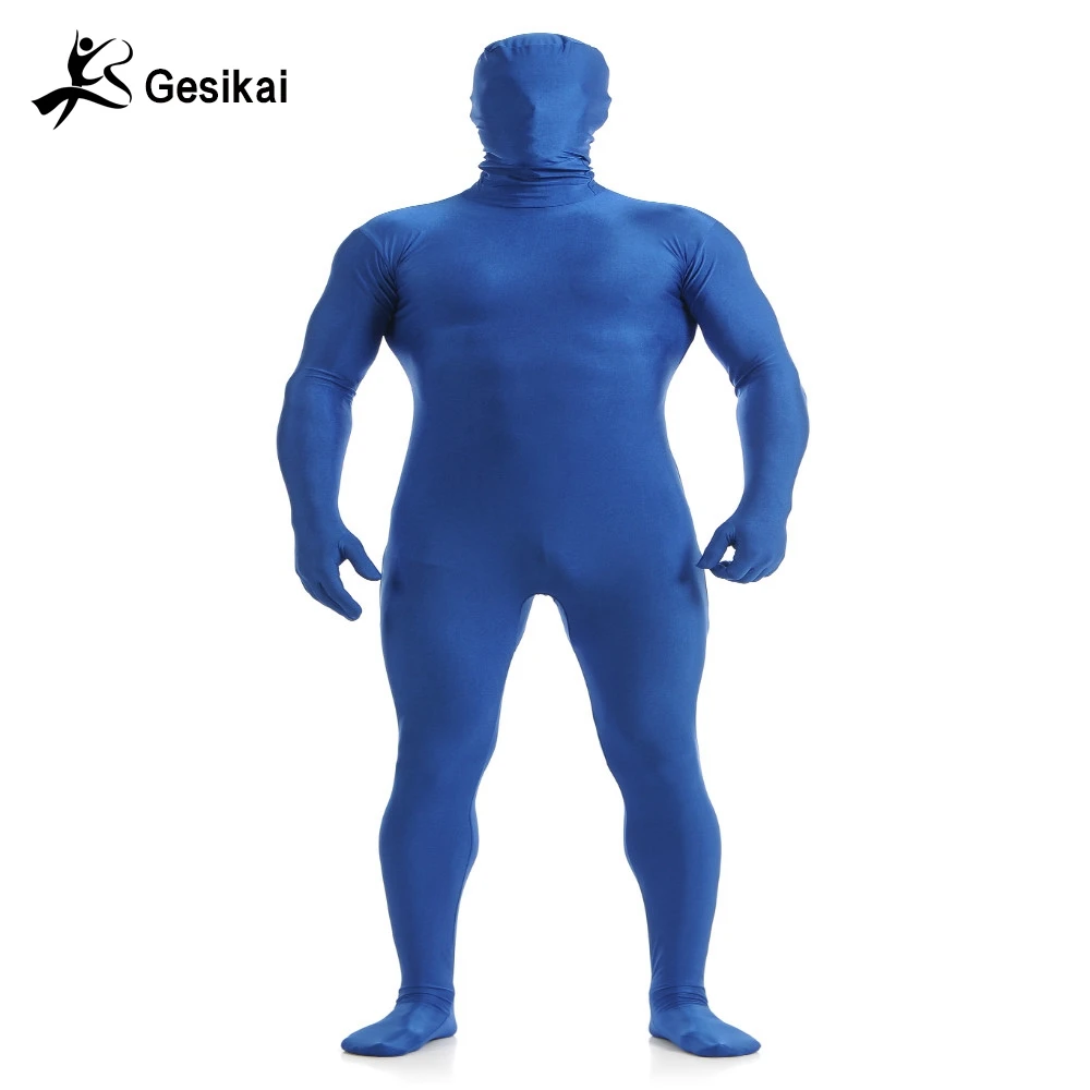 Gesikai мужской костюм Зентаи спандекс лайкра|skin tight suits|skin zentai suitzentai skin suit |