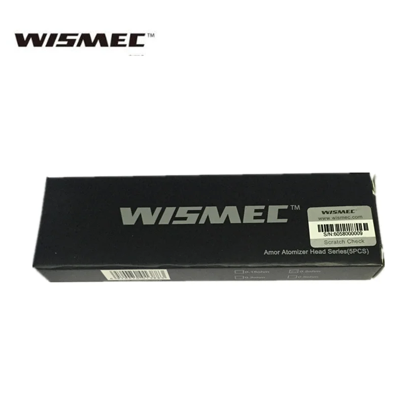 Дешевые 50 шт. WISMEC распылитель катушки 0.25ohm тройной NS головка для WISMEC 228 Вт Хищник Vape электронная сигарета Elabo танк