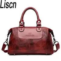 Women's shoulder bag European and American style handbag waterproof large capacity leisure or travel bag overnight