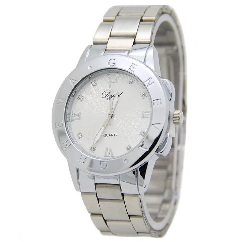 

DGJUD Men Luxury Watches Reloj Mujer 2017 Stainless Steel Roman Numerals Quartz Watch Mens Clock Wrist Watch Montre Relogio #Zer