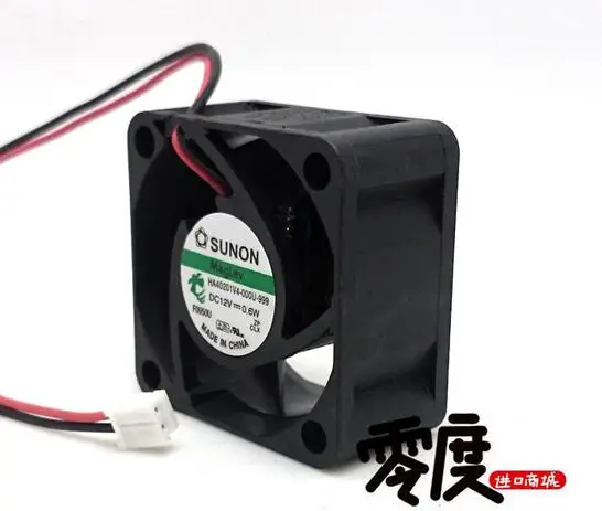 SUNON HA40201V4-0000-999 4020 4cm DC 12V 0.6W 40*40*20mm 2-line Cooling Fan
