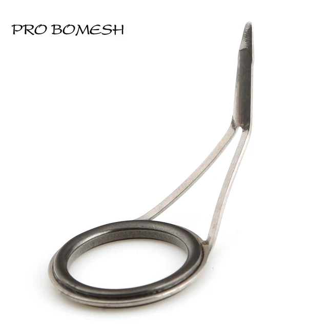 Pro Bomesh 16.9g 9pcs/Kit Spinning Fishing Rod Guide Set Kit SIC