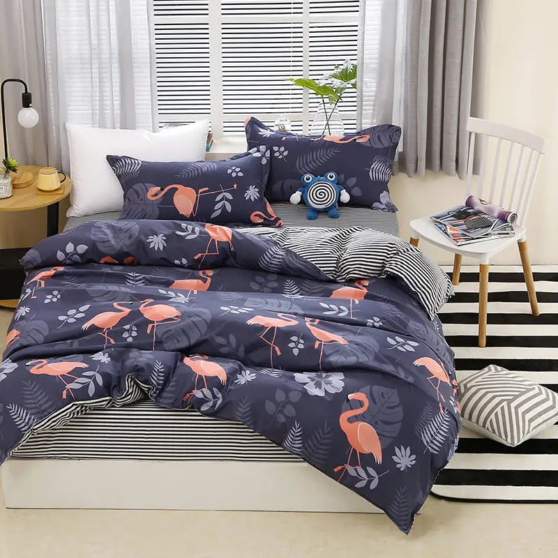 Bedding Sets 3/4pcs bedding set bed linen Duvet Cover Bed Sheet Pillowcases Cover Set king/queen/full/twin size Free Shipping