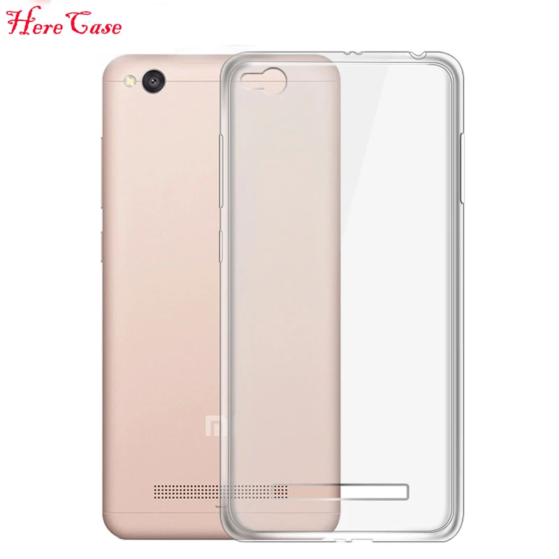 RAUGEE Xiaomi Mi6 Redmi 4A чехол TPU мягкий Ультратонкий Прозрачный для задней панели