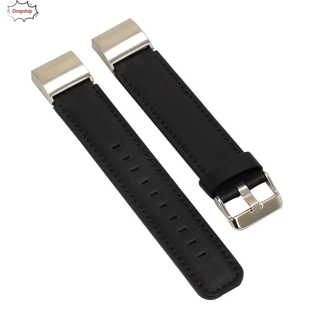 

OTOKY Luxury Watch Band Leather Watch Band Strap + Lugs Adapters For Fitbit Charge 2 Apl12 W20d30 Drop Ship