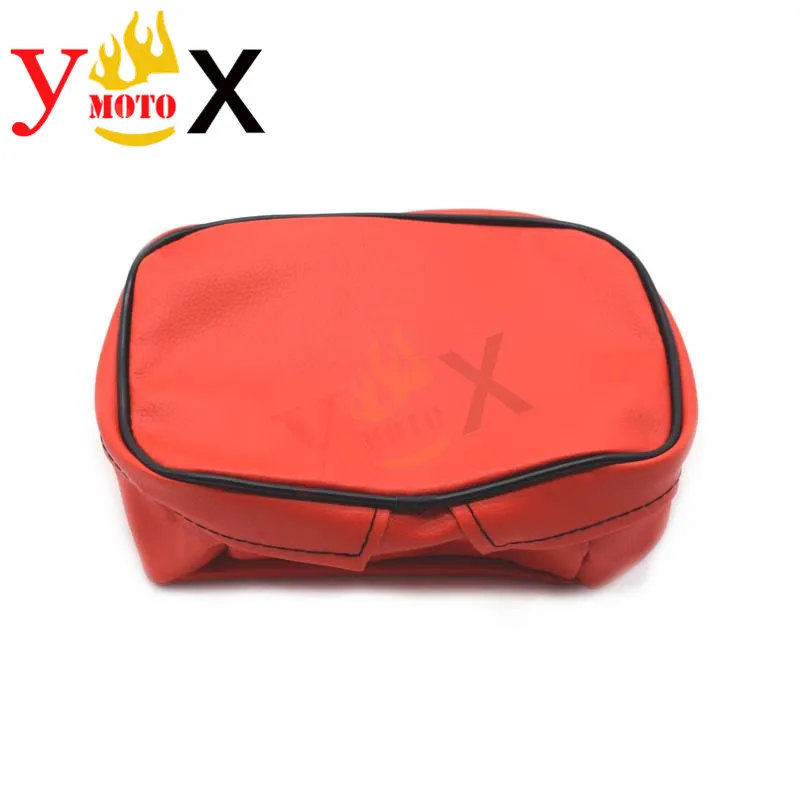 Off Road Motorcycle Tool Bag Tail Kit Storage PU For Kawasaki