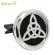 Геометрический узор из нержавеющей стали автомобильный освежитель воздуха на вентиляционную решетку диффузор эфирного масла медальон Декор подарок Aug 24