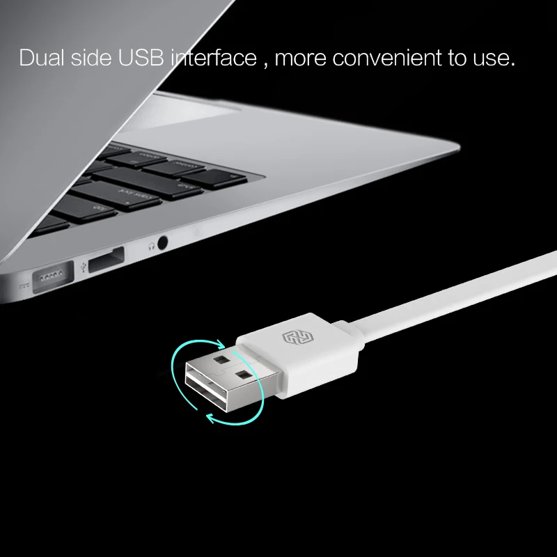 Nillkin usb شاحن كابل ل xiaomi لسامسونج ل oneplus المحمول كابلات الهاتف 5 فولت/2a نوع-c و مايكرو usb كابل بيانات usb كابل