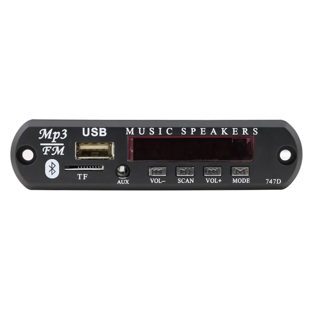 MP3-плеер декодер доска аудио модуль Bluetooth 12 в MP3 модуль USB TF радио для автомобиля аксессуары Bluetooth аудио декодер доска