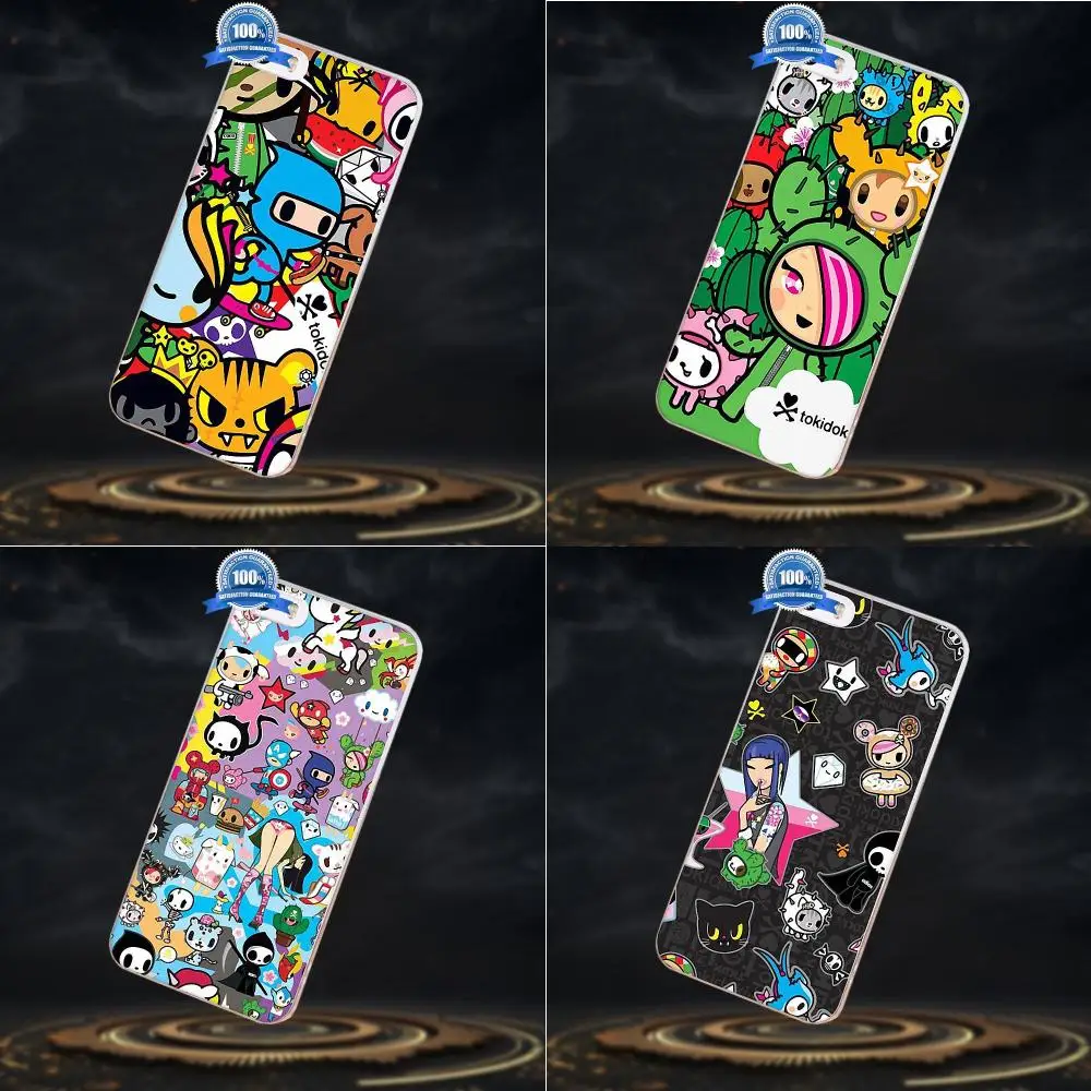Японский Tokidoki японский Мягкий ТПУ индивидуальный дизайн для Apple iPhone 4 4S 5 5C SE 6 6S 7 8