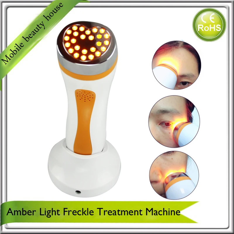 

Portable Home Use PDT System Amber Led Light Photon Therapy Freckle Black Spots Remover Skin Rejuvenation Beauty Device For Face