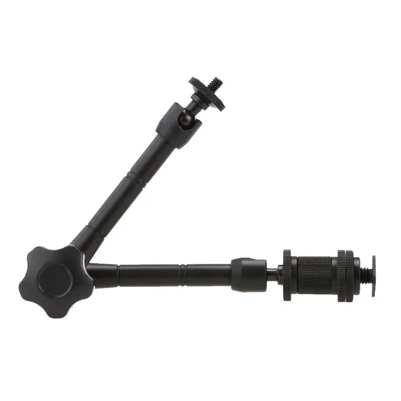 

11" Adjustable Friction Articulating Magic Arm For DSLR LCD Monitor LED Light For DSLR Monitor Camcorder Flash Camera Bracket