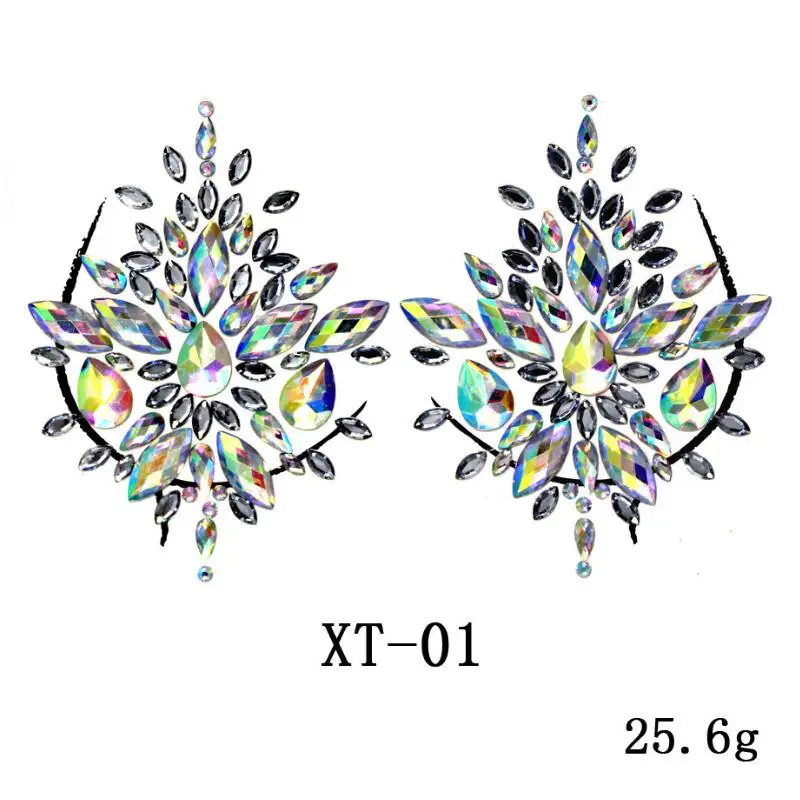 Сексуальные Глаза Лицо Драгоценности временные Стразы Блеск татуировки наклейки украшения для тела драгоценные камни Макияж для маскарада Драгоценности флэш поддельные татуировки
