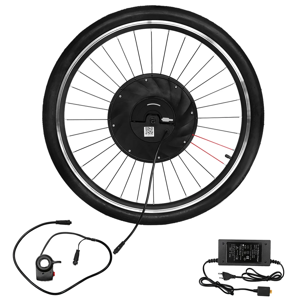 electric front wheel with battery