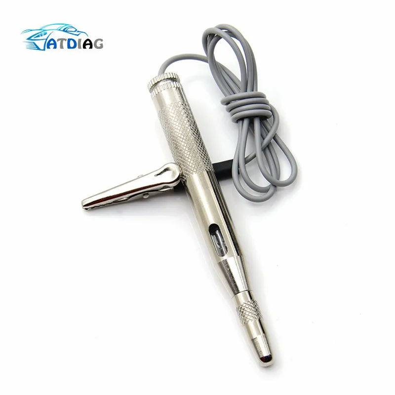 

Car Circuit Tester Probe Light System 6V-24V Test Probe Lamp Auto Light Lamp Voltage Test Pen Detector Copper