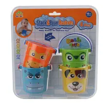 Senleer игрушки для ванной детская ванна пляж укладки ведро 4 шт