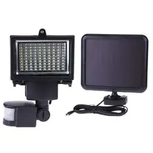 100 LED Intelligent Solar Motion Sensor Wall Lamp Outdoor Garden Path Energy Saving Security Emergency Light