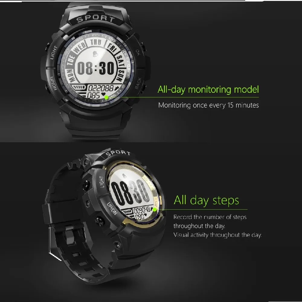 S816 Outdoor Sports Smart Watch Waterproof Professional IP68 Swimming Heart Monitor Sports Smart Watch