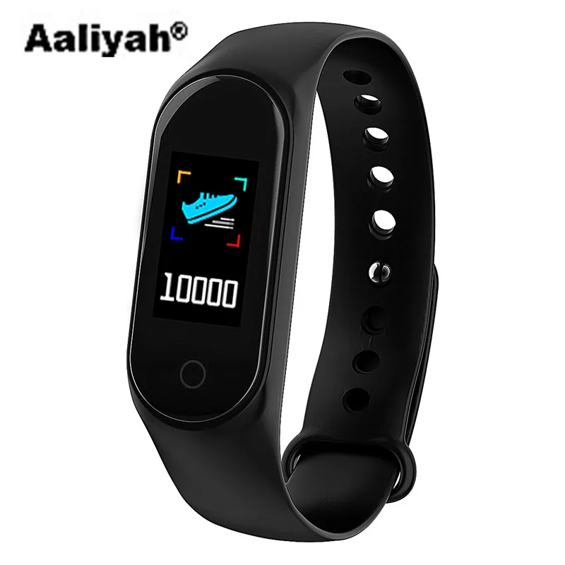 

[Aaliyah] Smart Bracelet Heart Rate Blood Pressure Multi-Sports Mode Color LCD Screen similar to Mi Band 3 Wristbands