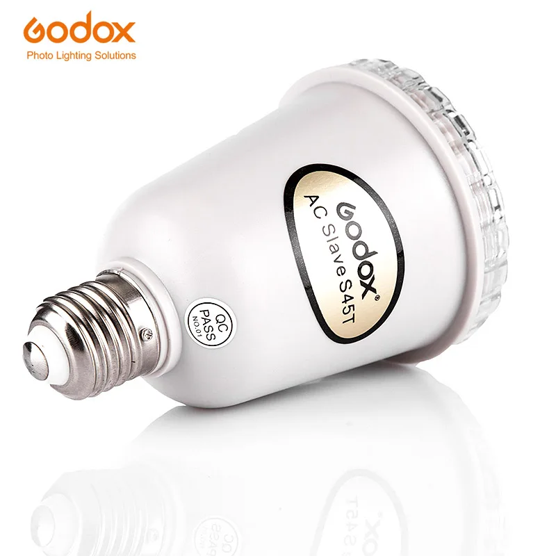 Godox S45T Photo Studio Strobe Light AC Slave Flash Bulb E27 Screw AC