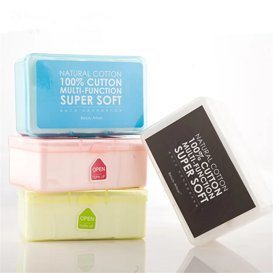 1000pcs cottons/box Make Up Cotton Pads Pure Cotton Discharge Makeup