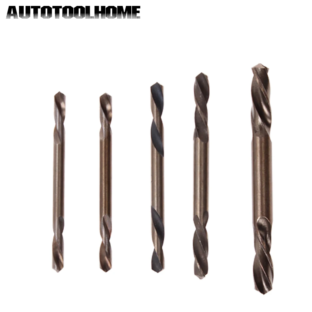 

AUTOTOOLHOME 10Pcs HSS M43 Double Twist Drill Bits Set Straight for Metal Iron Aluminum Alloy Stainless Steel 3 3.2 3.5 4 4.2mm