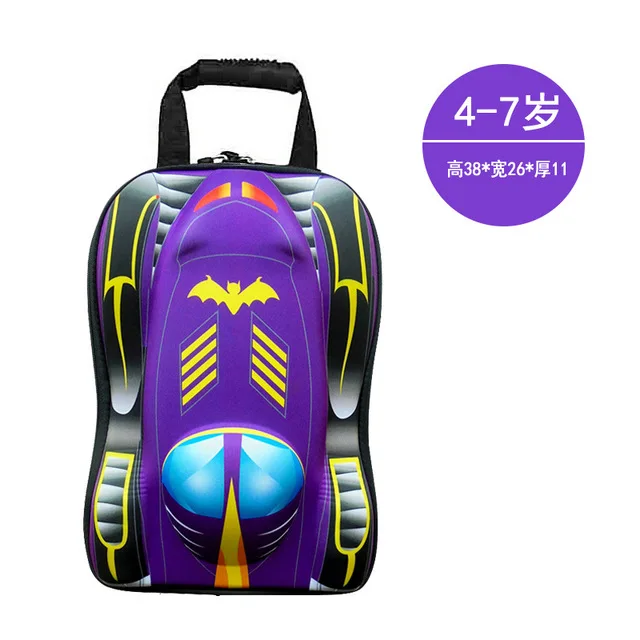 Дисней рюкзак 3d стерео автомобиль школьная сумка Детский рюкзак чехол для кабеля детская раскраска сумка Мини Рюкзак - Цвет: 12