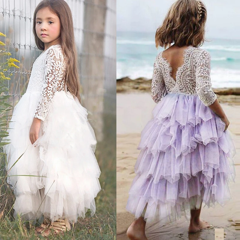 Lace girl dress