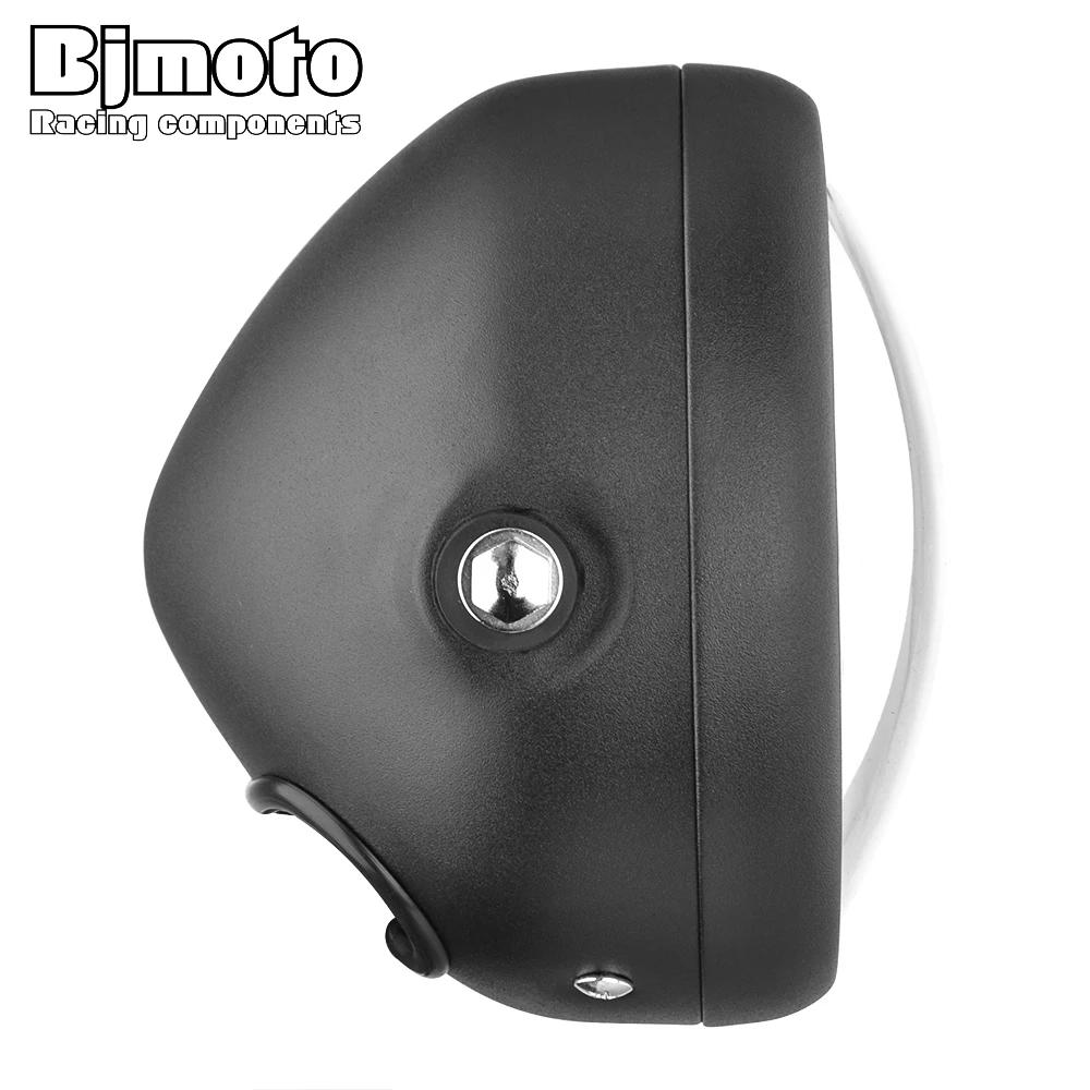 Мотоциклетная светодиодная фара BJMOTO 6 5 дюйма ближнего и дальнего света лампа DRL с