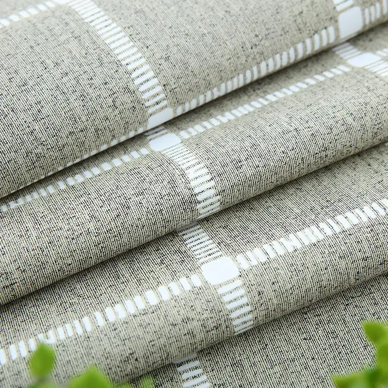   Pastoral Plaid Rectangular Waterproof Tablecloth Fabric Pvc Tea Table Cloth Waterproof Oilproof For Table Cover Plastic For Home