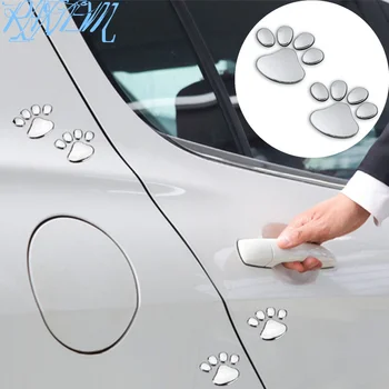 

1Pair car stickers Pet Animal Paw Footprints Car Truck Decor for Suzuki SX4 SWIFT Alto Liane Grand Vitara Jimny S-Cross
