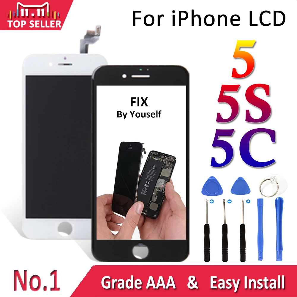 LCD HOUSE For iPhone 5 5s 5c LCD Display Module Touch