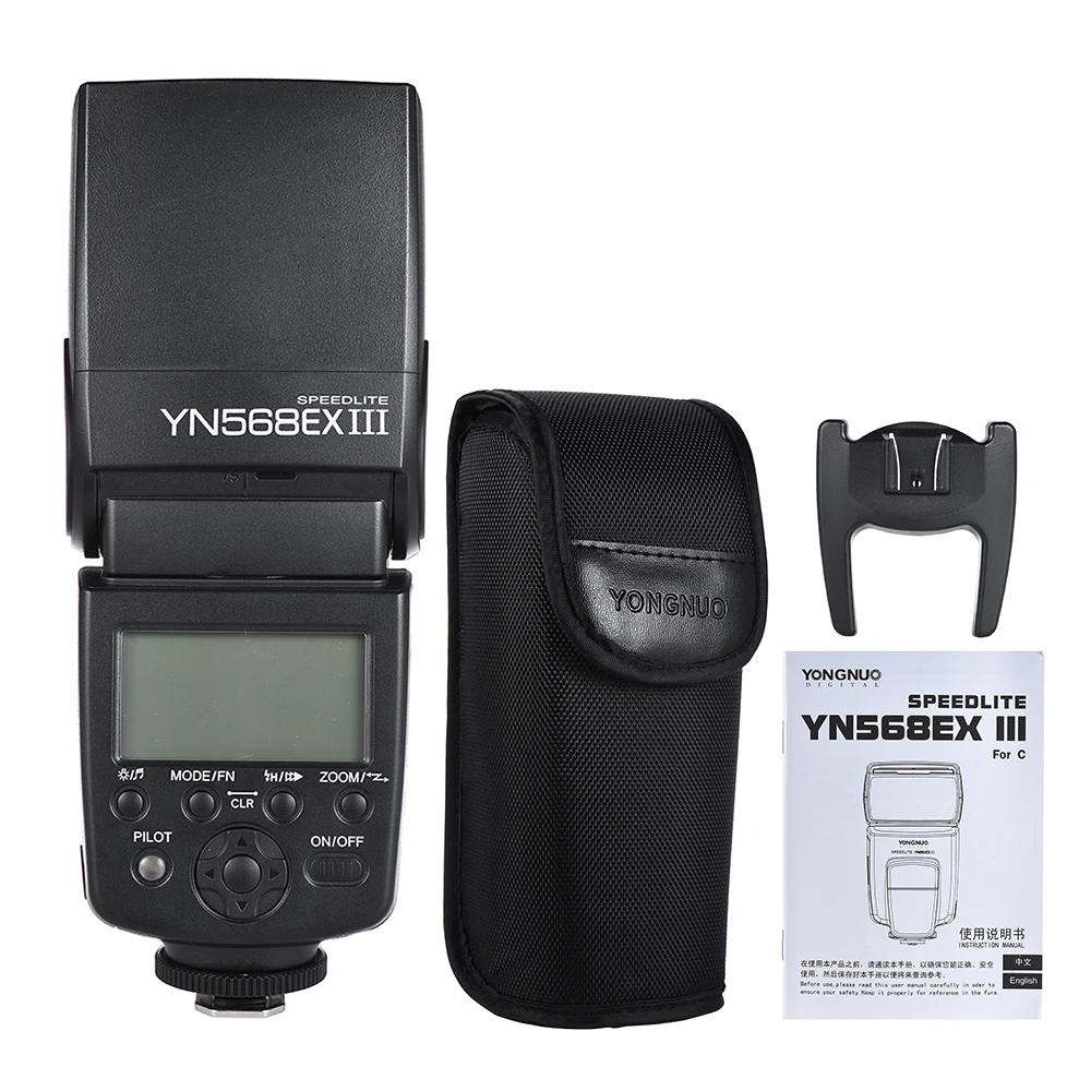Беспроводная вспышка YONGNUO YN568EX III TTL HSS для камеры Canon 1100d 650d 600d 700d|Фотовспышки| |