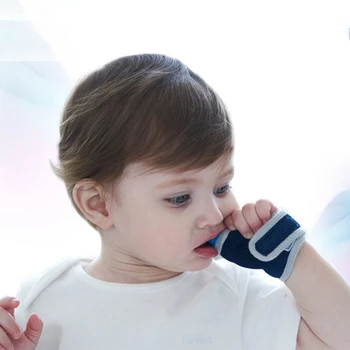 

Baby Silicone Molars Finger Toy Baby Breathable Thumb Glove Of Teethers Infant Anti-Bite Hand for Newborns