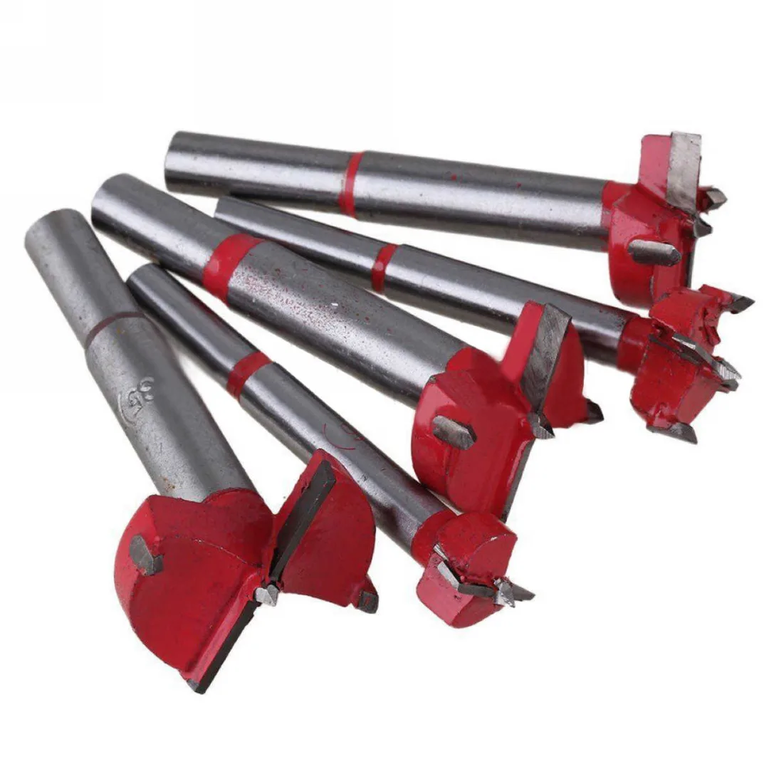 

Mayitr 5pcs/set Woodworking Hole Saw Cutter 16/20/25/30/35mm Hole Drill Bits Carbide Wood Hole Cutting Saw Drill
