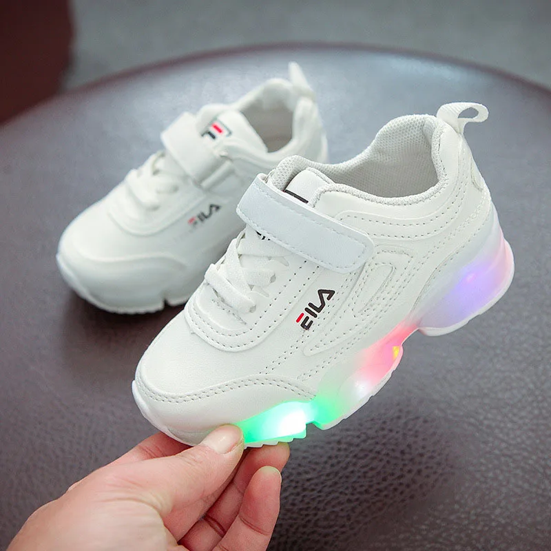 

Hot sales fashion infant tennis all seasons Lovely LED baby casual shoes cool girls boys sneakers high quality baby footwear