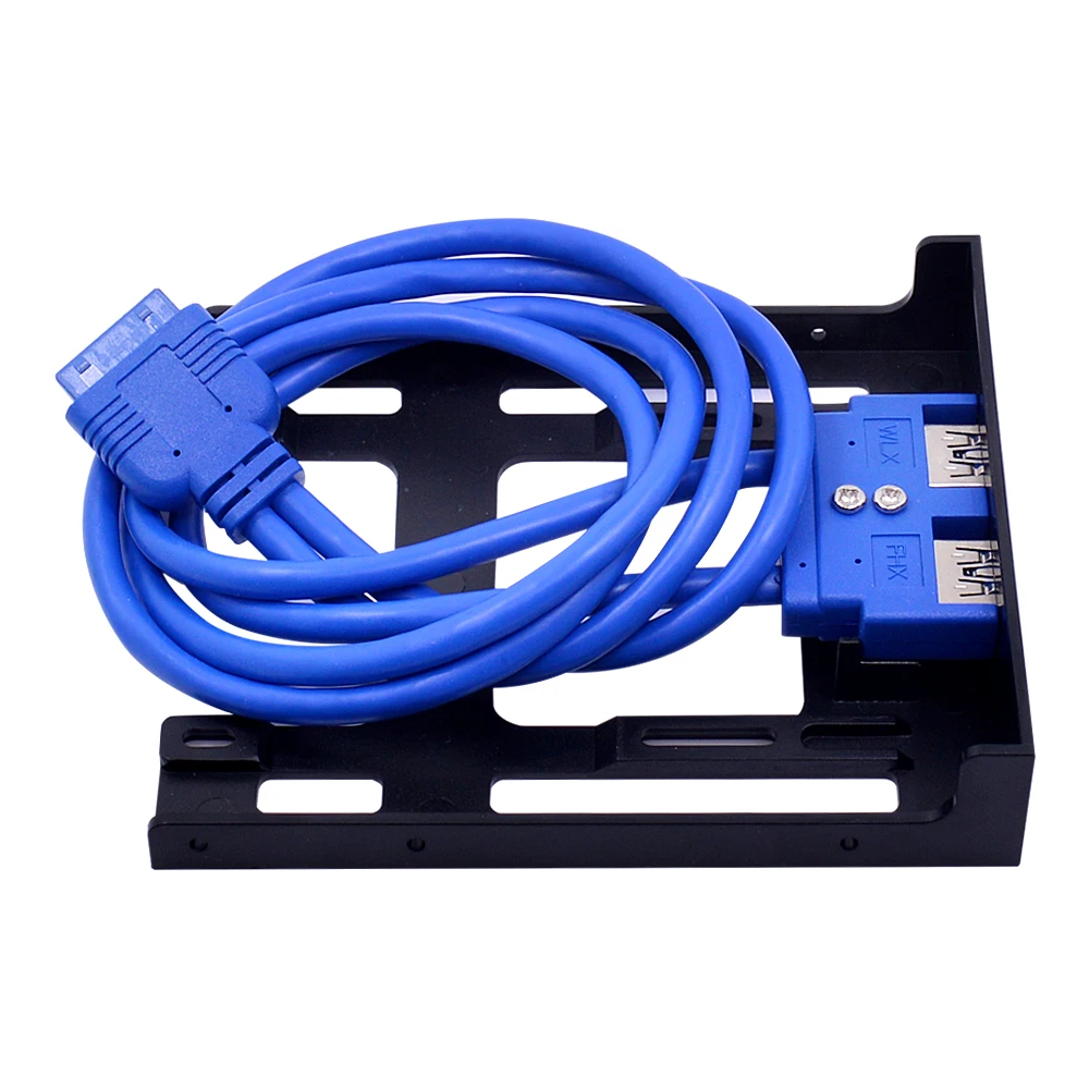 CHIPAL 2 порта USB 3 0 Передняя панель 20 Pin USB3.0 Hub Расширенный отсек адаптер пластиковый
