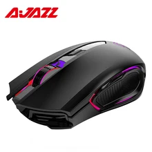 Новинка Ajazz AJ302 Pro 2,4G Беспроводная Двухрежимная RGB подсветка 5000 dpi игровая мышь для ноутбука компьютера ПК геймера мышь