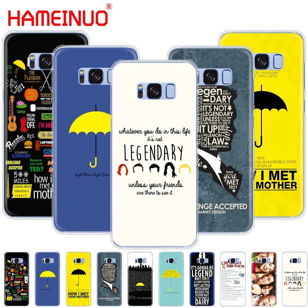 HAMEINUO how i met your mother himym quotes cell phone case cover for Samsung Galaxy S9